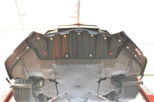 Sottoparaurti splitter anteriore Chevrolet Corvette C8 2020-