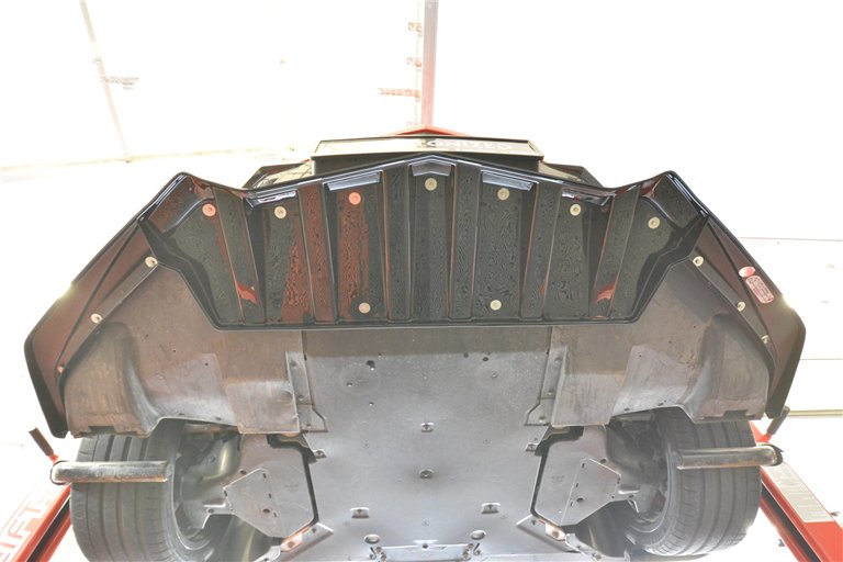Sottoparaurti splitter anteriore Chevrolet Corvette C8 2020- - immagine 8