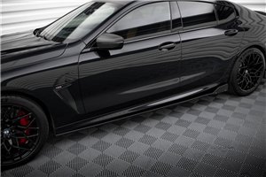 Diffusori minigonne laterali V.1 + Flaps BMW M8 Gran Coupé F93 / 8 Gran Coupe M-Pack G16