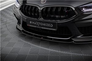 Sottoparaurti splitter anteriore V.1 + Flaps BMW M8 Gran Coupé F93 / Coupé F92 2019-2022