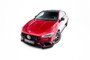 Sottoparaurti splitter anteriore V.5 Mercedes AMG CLA 45 Aero C118 2019-2023