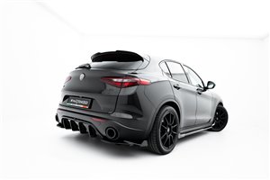 Sottoparaurti splitter laterali posteriori V.2 Alfa Romeo Stelvio 2016-20020
