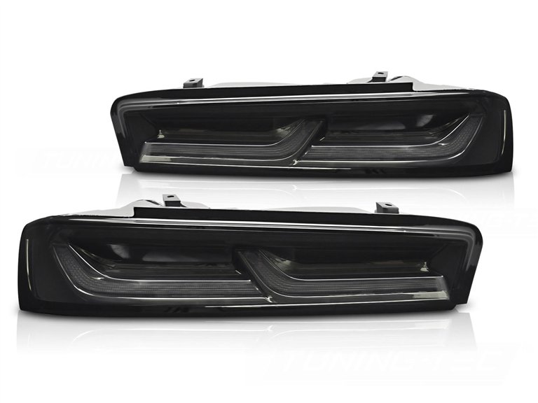 Fari posteriori Full Led e DTS Chevrolet Camaro 2016-2018 Neri Fume
