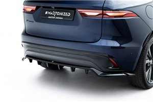 Sottoparaurti splitter posteriore Jaguar F-Pace R-Sport Mk1 restyling 2020-2025     
