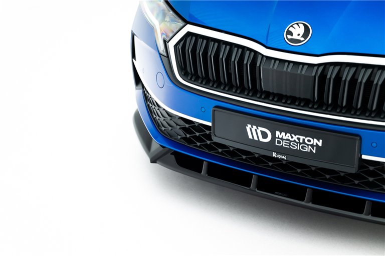 Sottoparaurti splitter anteriore Skoda Octavia Liftback / Combi Mk4 Facelift 2024- - immagine 5