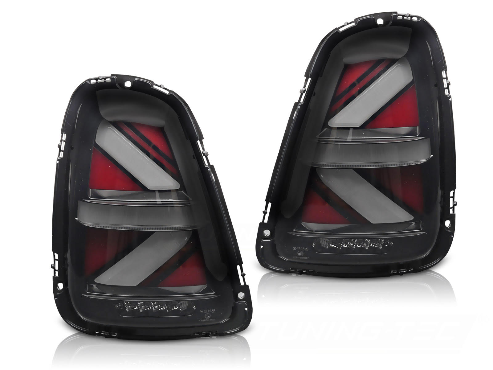 Coppia fari posteriori LED Mini Cooper R56 R57 R58 R59 2006-2014 Fume
