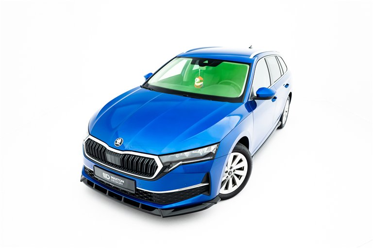 Sottoparaurti splitter anteriore Skoda Octavia Liftback / Combi Mk4 Facelift 2024- - immagine 2