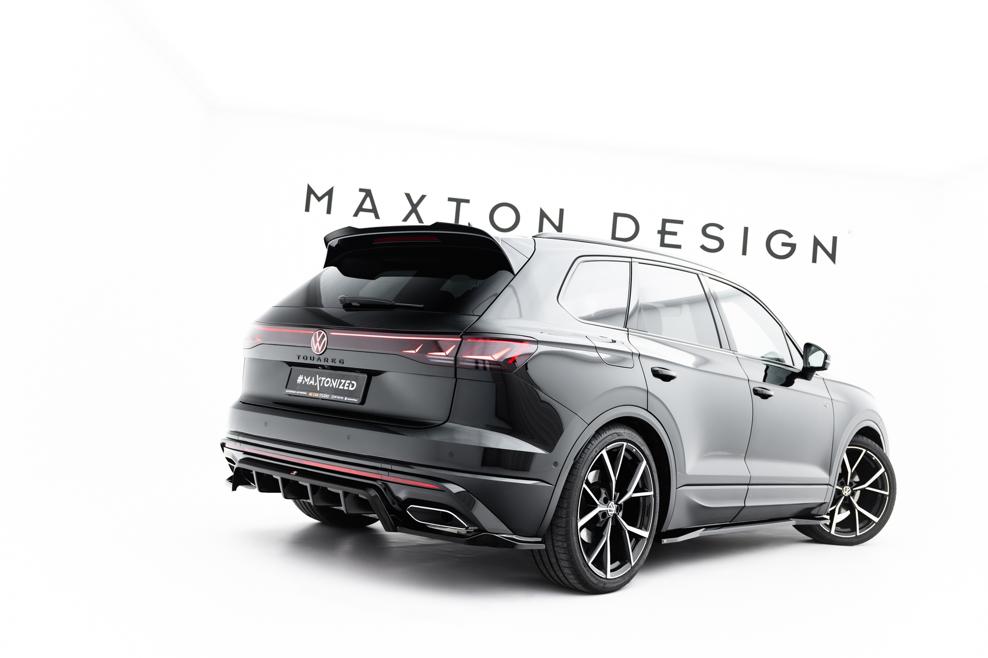 Sottoparaurti posteriore Volkswagen Touareg R-Line Mk3 Facelift 2023- - immagine 8