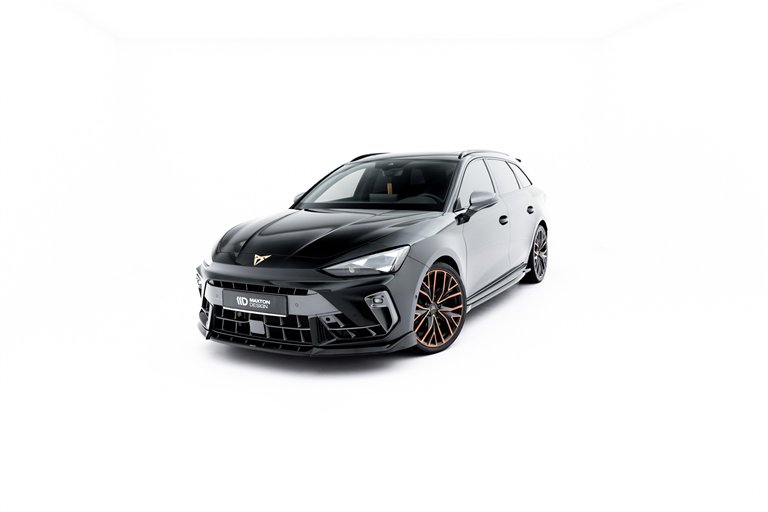 Sottoparaurti splitter anteriore V.1 Cupra Leon ST / Hatchback Mk1 Facelift 2024- - immagine 2