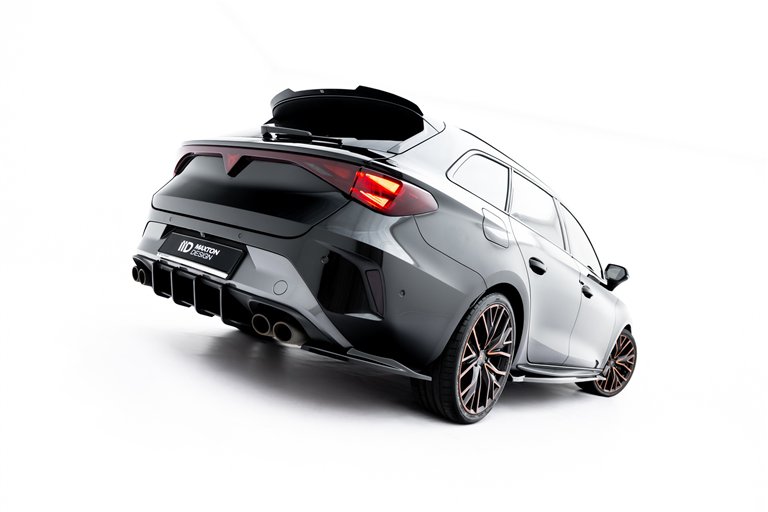 Sottoparaurti splitter laterali posteriori V.4 Cupra Leon ST Mk1 Facelift 2024- - immagine 3