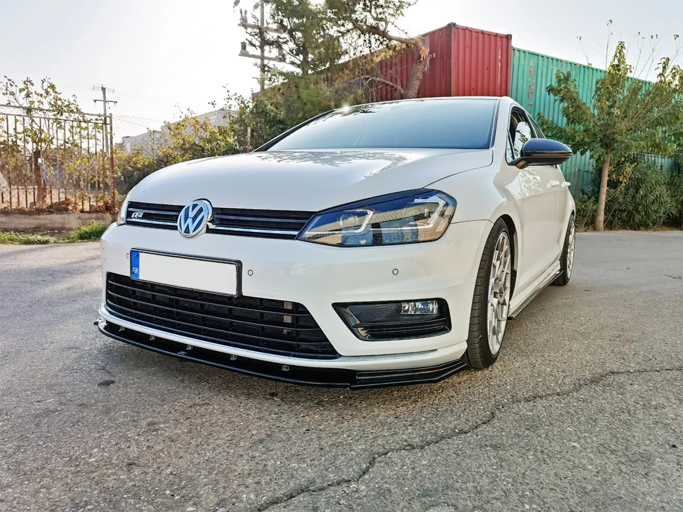 Sottoparaurti anteriore Volkswagen Golf Mk7 R / R-Line 2012-2016 - immagine 2