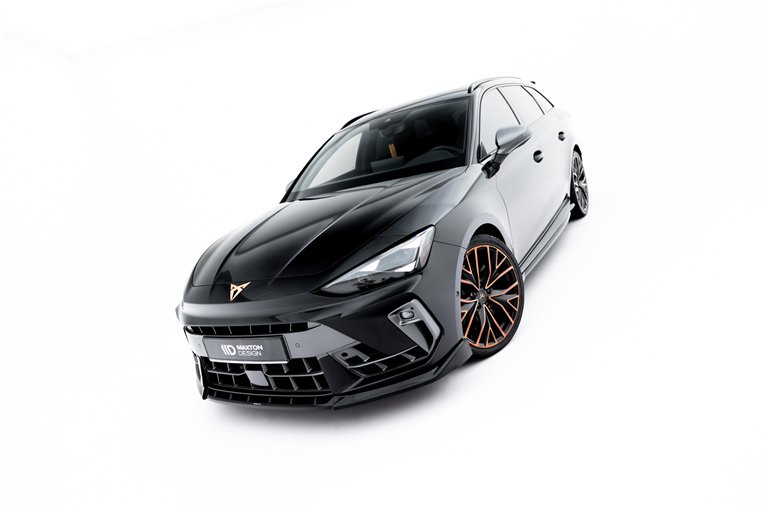 Sottoparaurti splitter anteriore V.1 Cupra Leon ST / Hatchback Mk1 Facelift 2024- - immagine 5