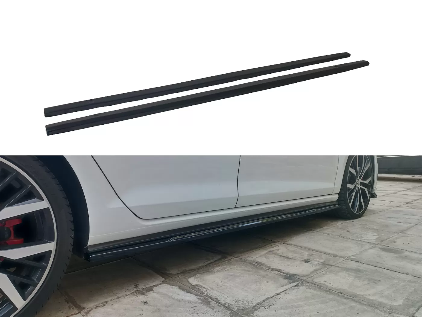 Minigonne laterali sottoporta Volkswagen Golf Mk7 / MK7 Facelift GTI