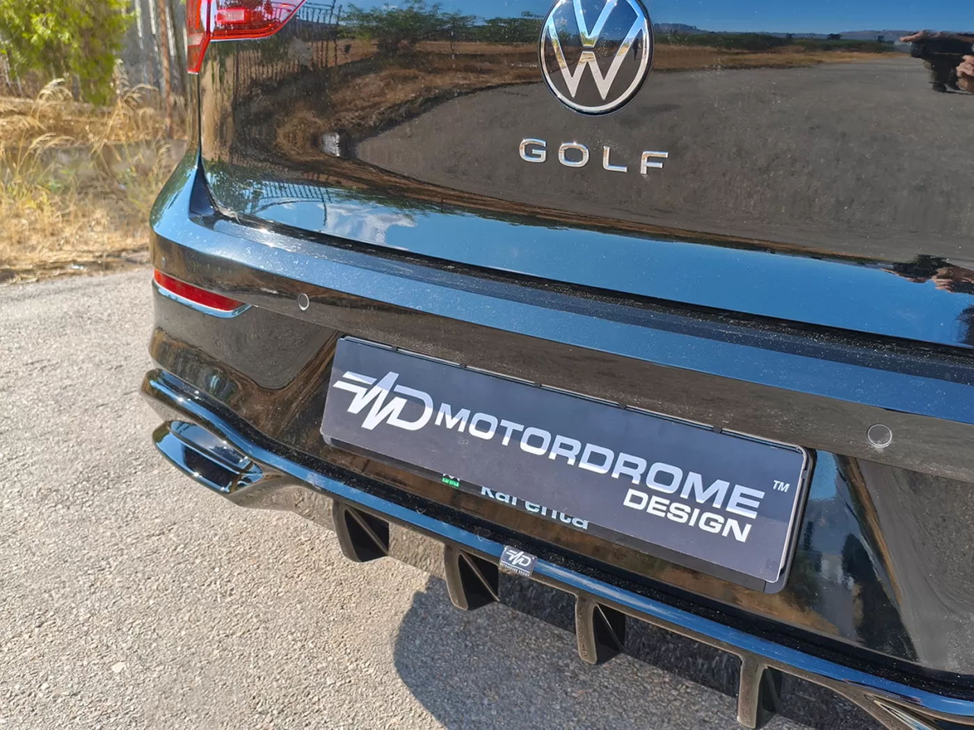 Estrattore sottoparaurti posteriore Volkswagen Golf MK8 / Mk8 Facelift 2024- - immagine 4