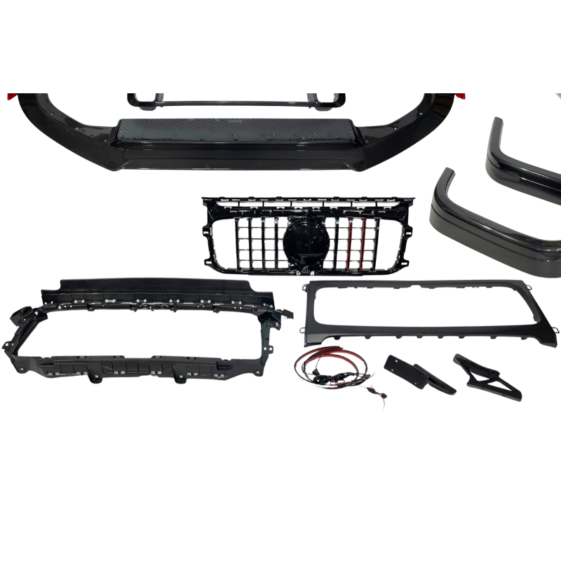 Kit estetico completo Mercedes Classe G W464 2018- Look Rocket 900 Carbonio - immagine 5