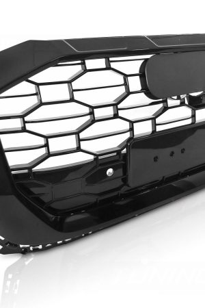 Audi Q8 2018-2023 RS Style Griglia calandra anteriore nero lucido