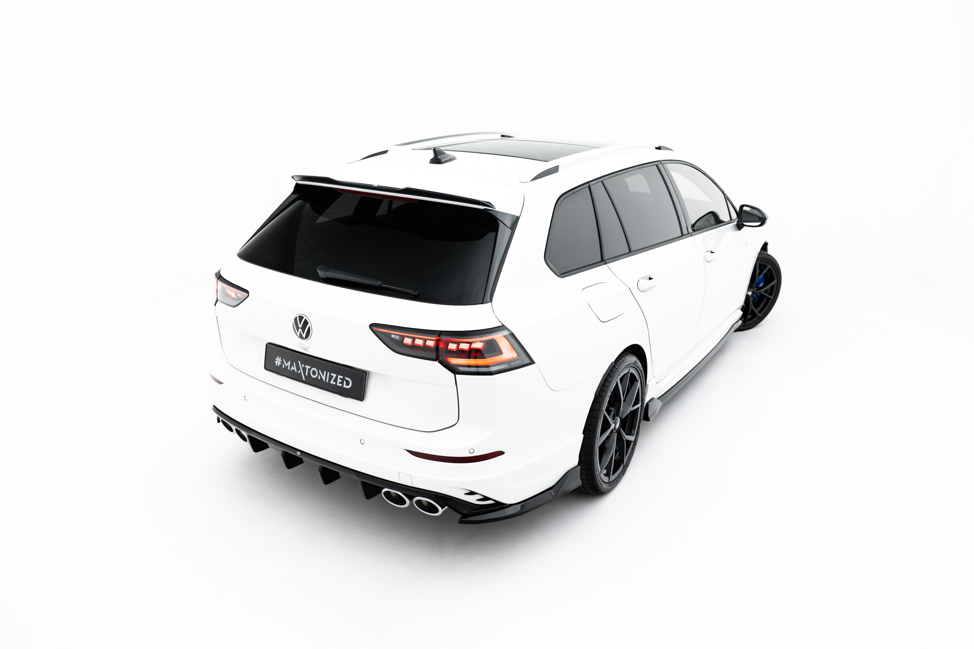 Sottoparaurti estrattore posteriore Volkswagen Golf R Variant Mk8 Facelift 2024- - immagine 2