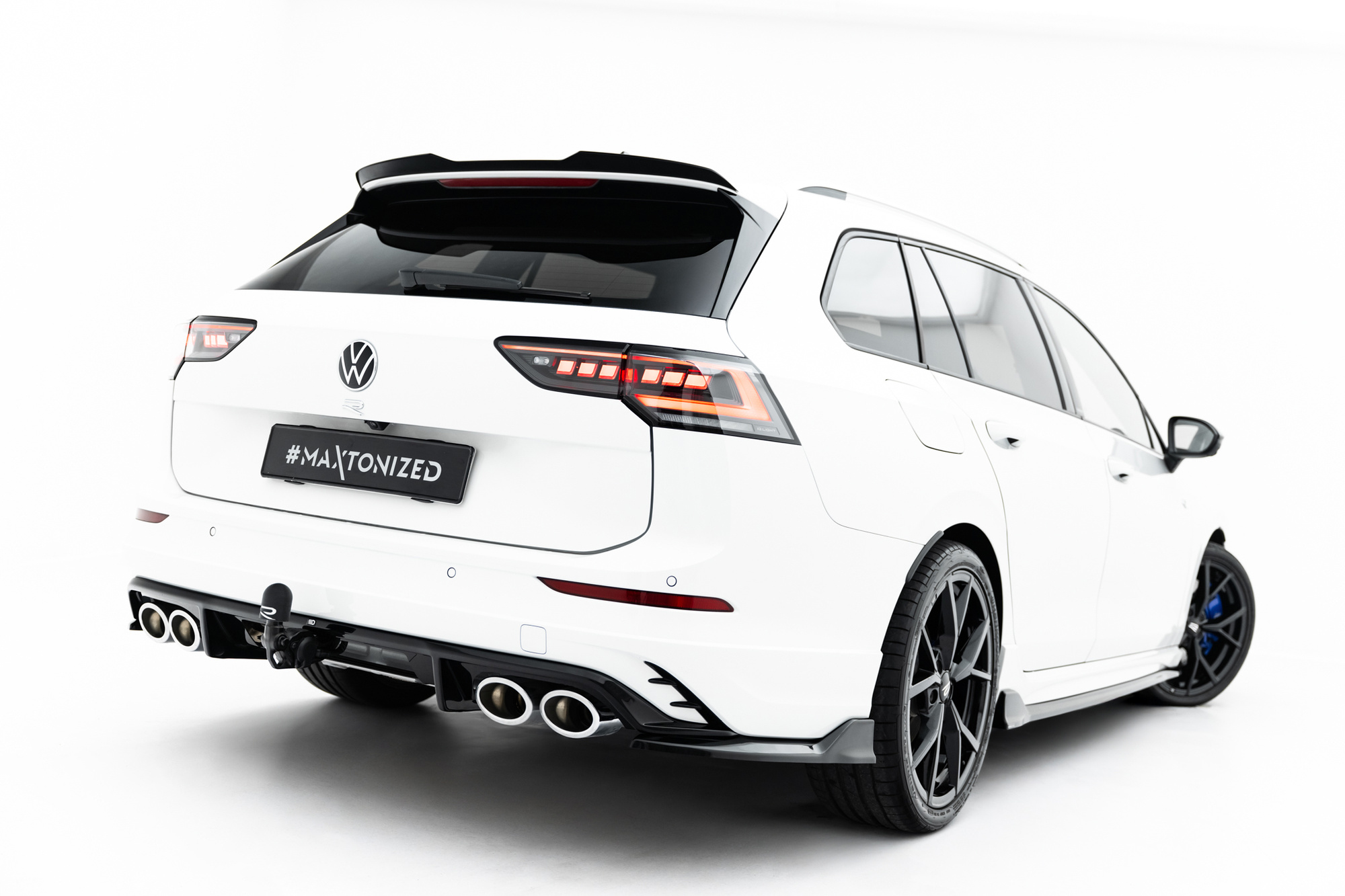 Sottoparaurti estrattore posteriore Volkswagen Golf R Variant Mk8 Facelift 2024-
