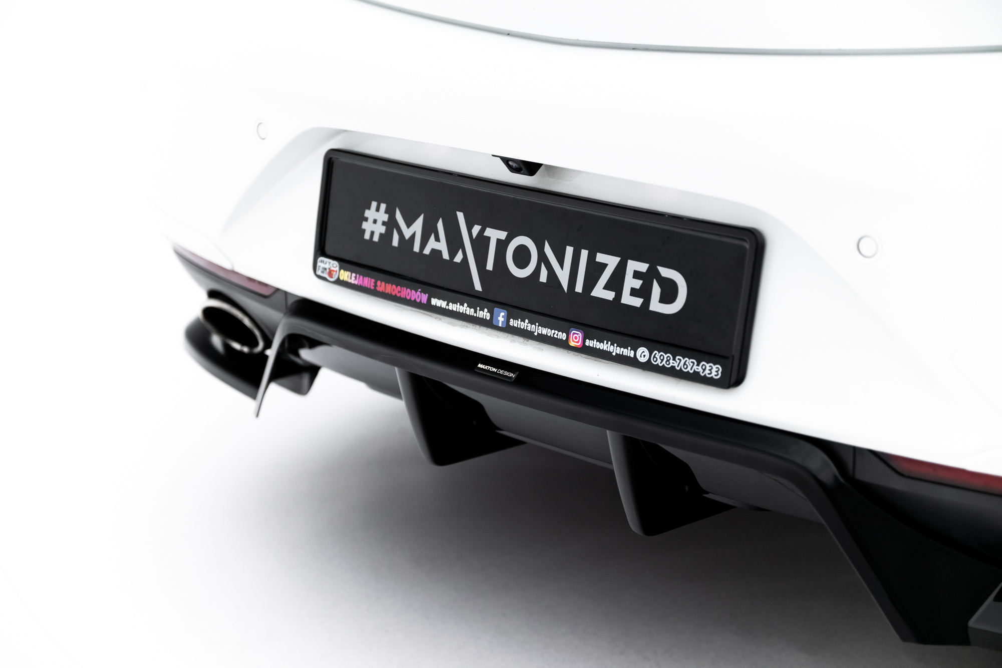 Sottoparaurti splitter posteriore Opel Insignia OPC-Line Mk2 2017-2020 - immagine 3