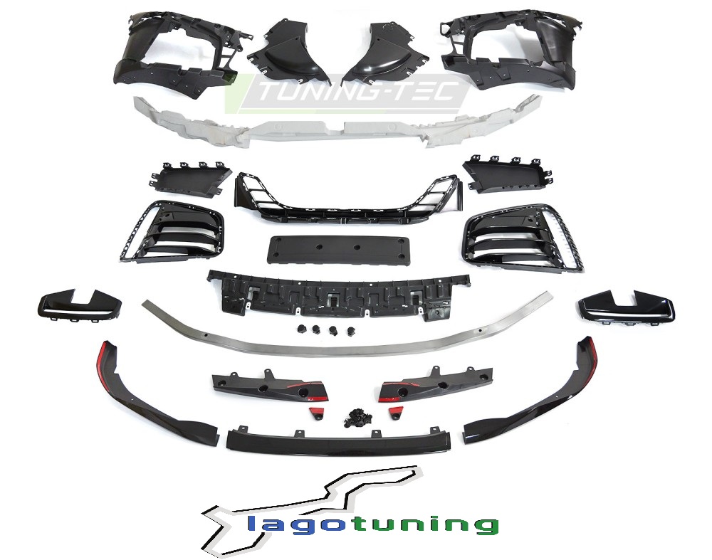 Paraurti anteriore BMW G22 / G23 2020- Look M-Performance - immagine 2