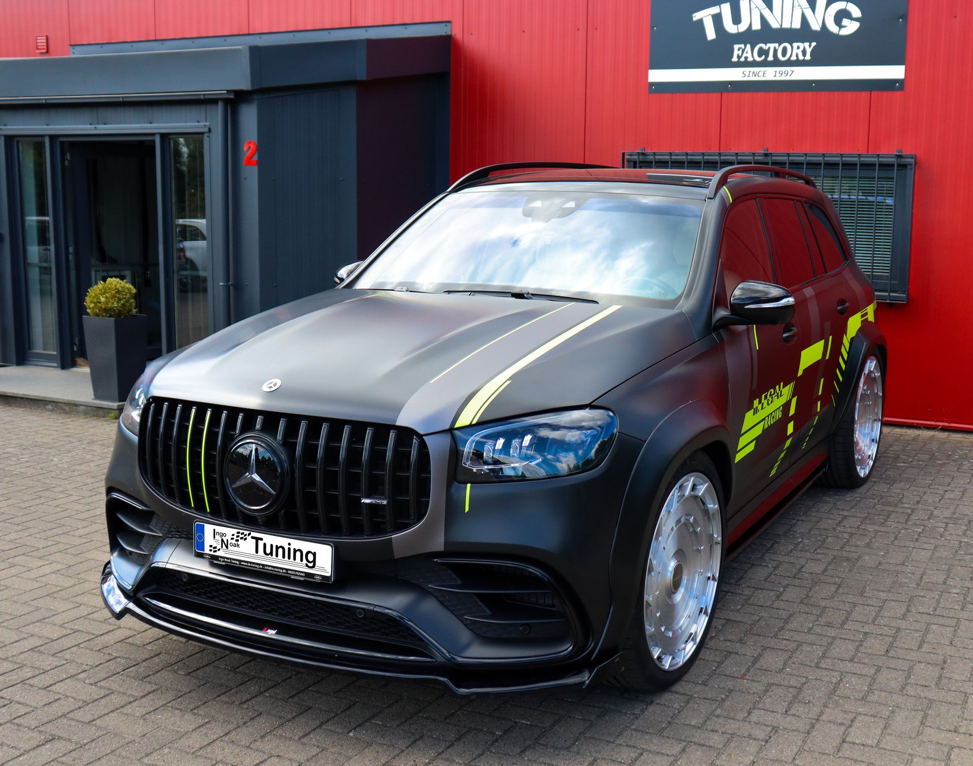 Allargamenti parafanghi Mercedes GLS 63 AMG Serie 4 2019-