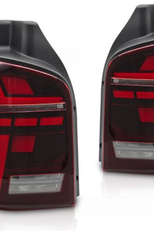Coppia fari posteriori LED e DTS Volkswagen T5 03-09 Rossi e bianchi