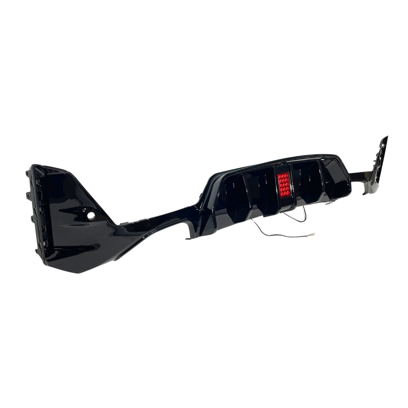 Estrattore sottoparaurti BMW G20 / G21 LCI 2023- Look Competition Nero lucido - immagine 2