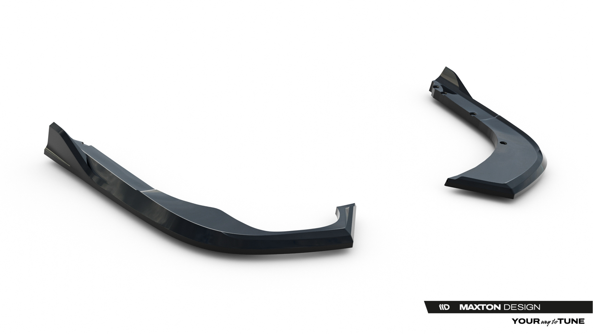 Sottoparaurti splitter laterali V.2 Skoda Superb Sportline Mk4 2024- - immagine 6