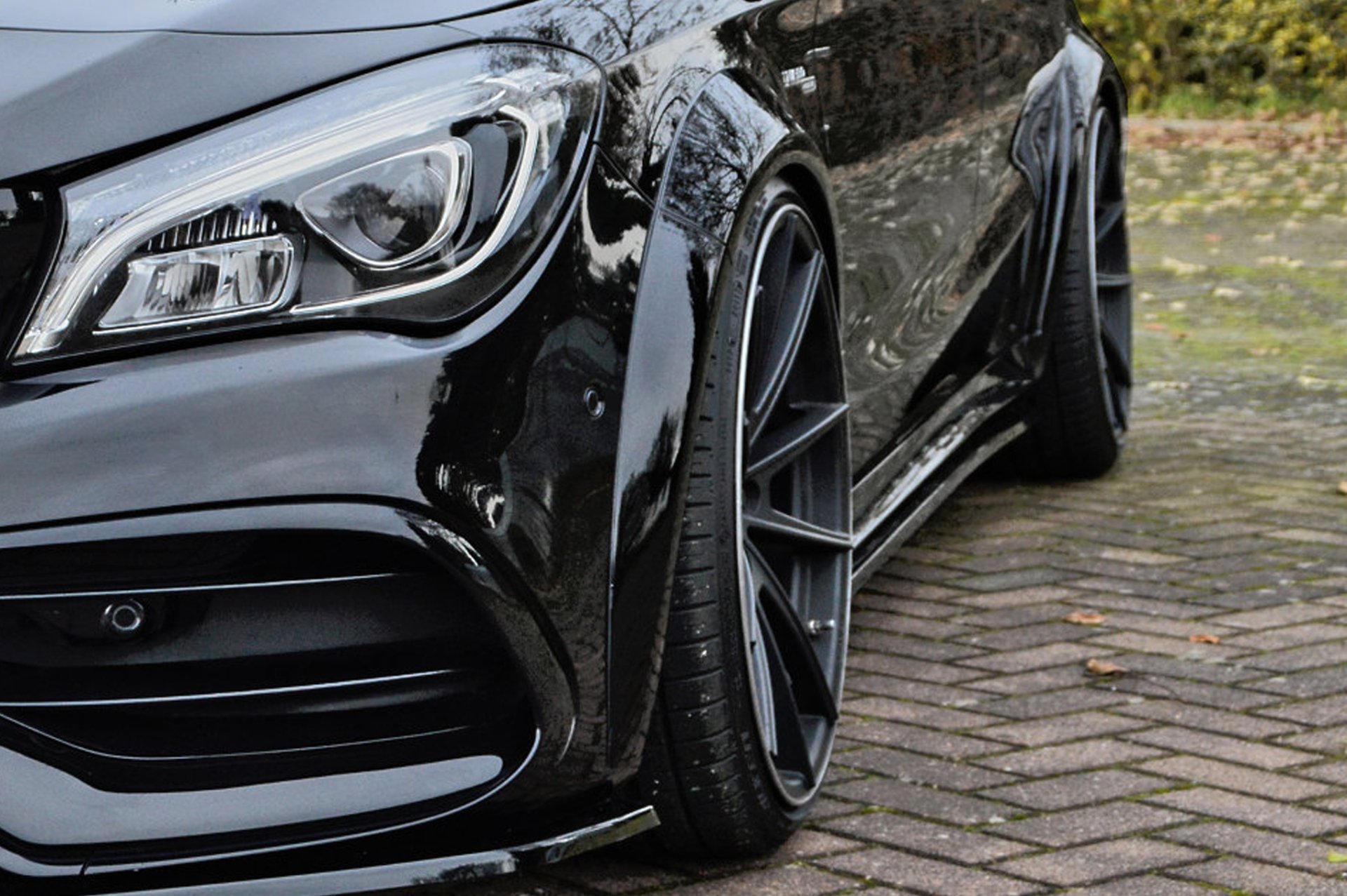 Allargamenti parafanghi Mercedes CLA 45AMG, MOPF C117 / 245G 2015-