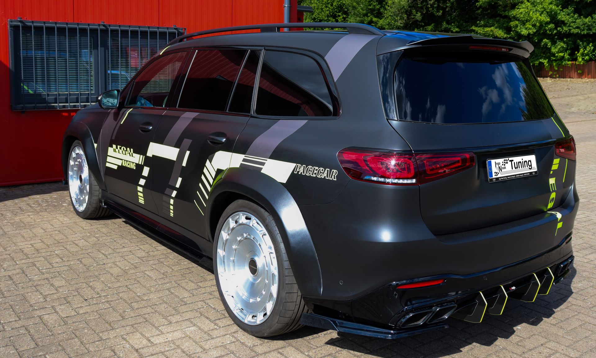 Allargamenti parafanghi Mercedes GLS 63 AMG Serie 4 2019- - immagine 3