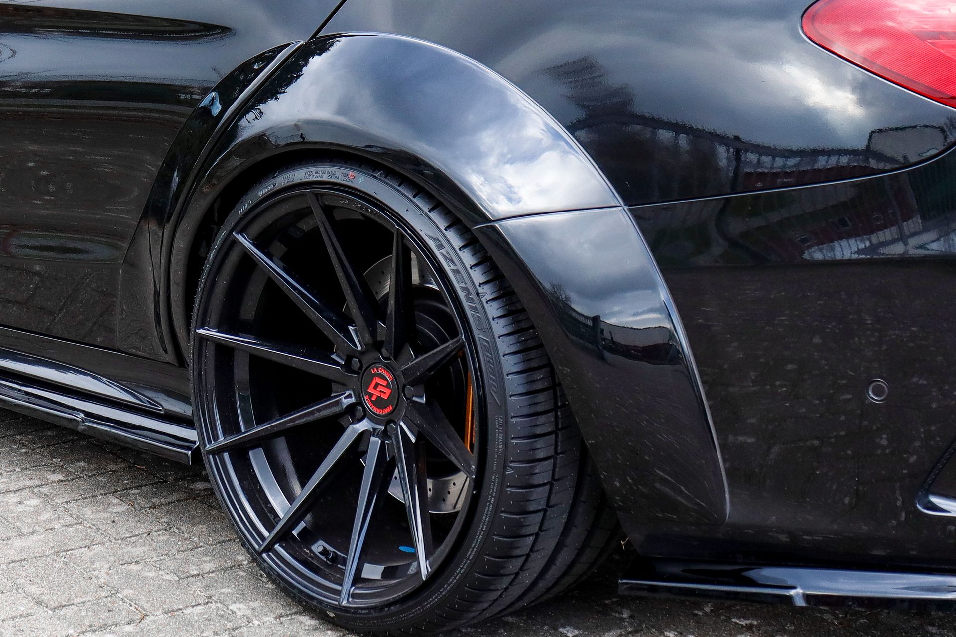 Allargamenti parafanghi Mercedes Classe C C63AMG+S W205 Station Wagon 2015- - immagine 5