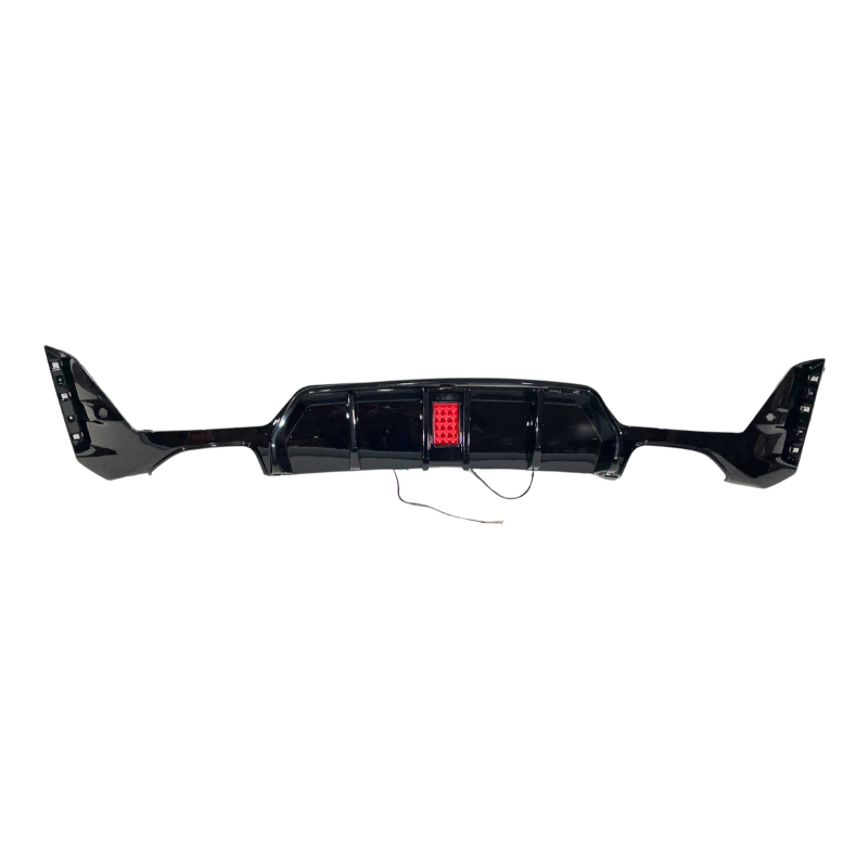 Estrattore sottoparaurti BMW G20 / G21 LCI 2023- Look Competition Nero lucido
