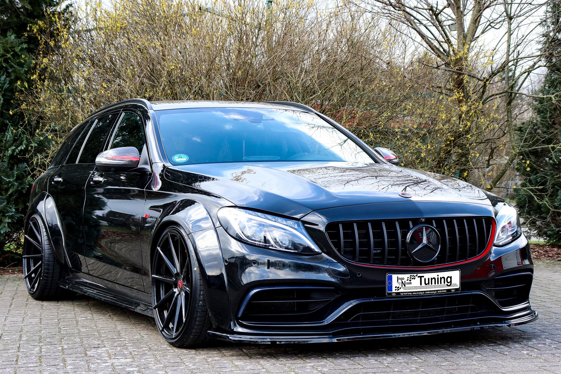 Allargamenti parafanghi Mercedes Classe C C63AMG+S W205 Station Wagon 2015-