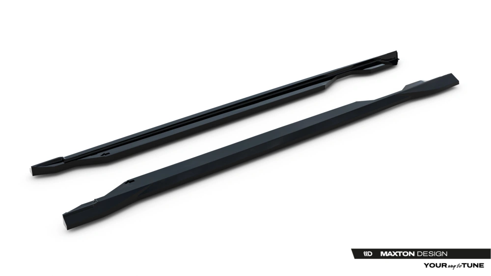 Diffusori minigonne laterali Audi Q6 e-tron S-Line / SQ6 e-tron SUV / Sportback Mk1 2023- - immagine 7