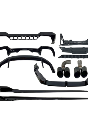 Kit estetico BMW X3 G01 LCI M-Tech look M-Performance nero lucido