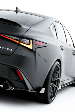 Sottoparaurti laterali Street Pro con flaps Lexus IS 500 Mk3 Facelift 2 (XE30) 2020-
