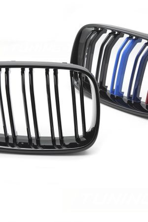 Griglia calandra anteriore BMW F20 / F21 LCI 2015-2018 Nero lucido Tricolor