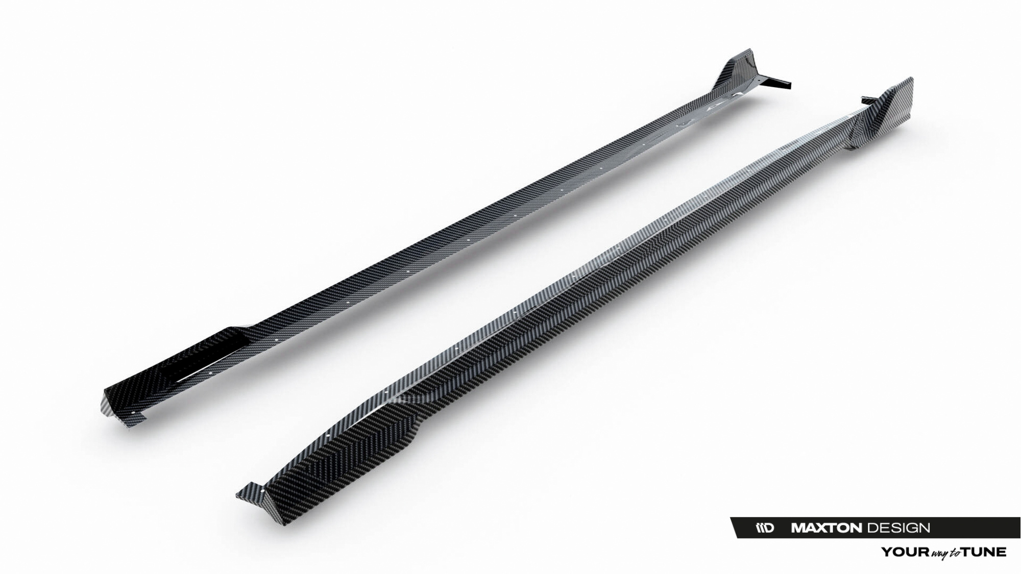 Estensioni minigonne in carbonio BMW X5 M-Pack G05 2018-2023 - immagine 8