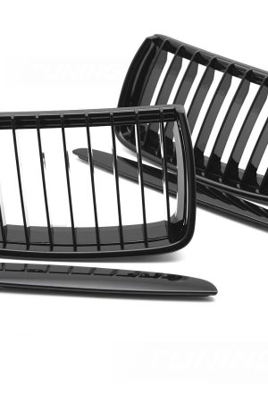 Griglia calandra anteriore BMW E90 / E91 2005-2008  Nero lucido 