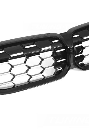 Griglia calandra anteriore BMW G20 / G21 LCI 2022- Nero e silver