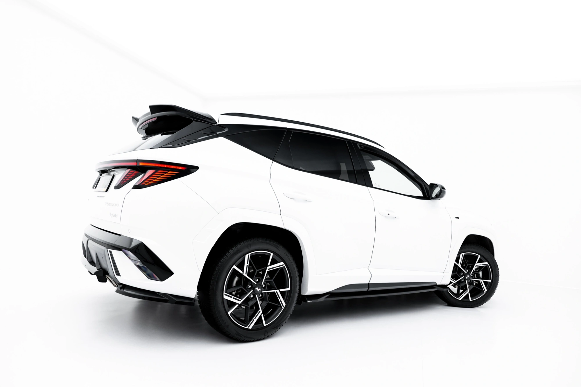 Estensioni minigonne laterali Hyundai Tucson N-Line Mk4 restyling 2024-