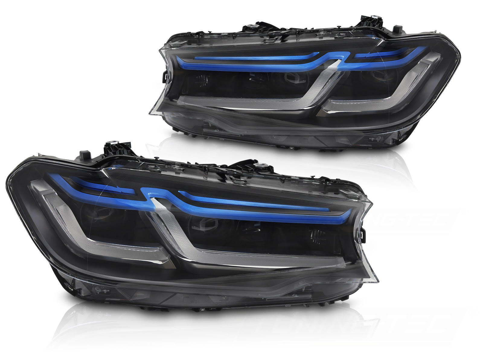 Fari DRL Full LED BMW G30 / G31 2017-2020 Neri