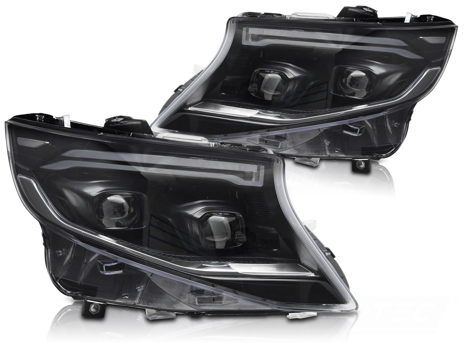 Fari anteriori Full Led DTS e DRL Mercedes Vito W447 2014-2023