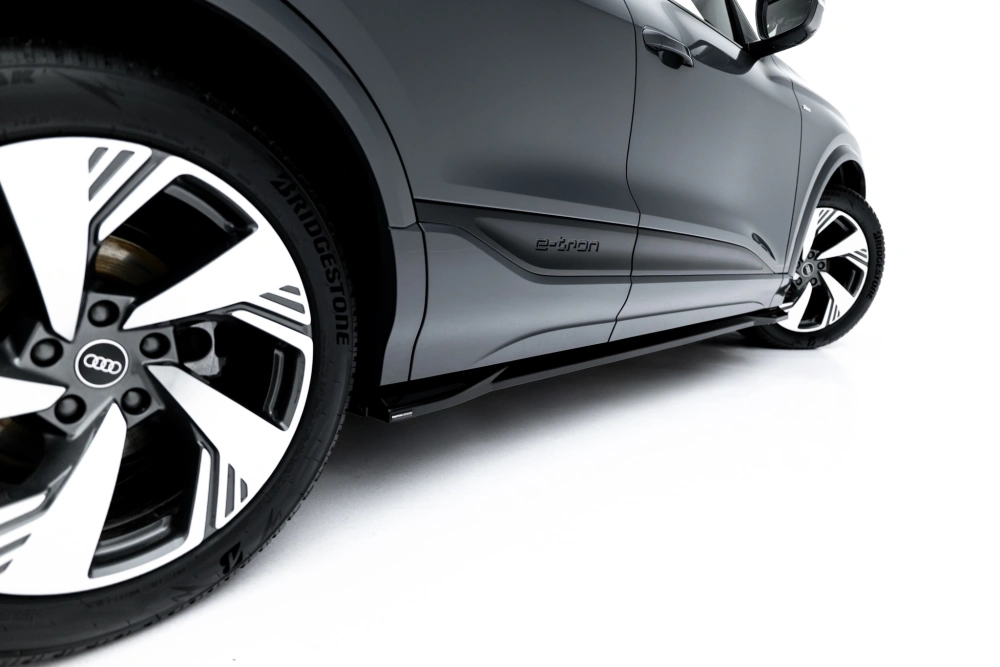 Diffusori minigonne laterali Audi Q6 e-tron S-Line / SQ6 e-tron SUV / Sportback Mk1 2023- - immagine 4