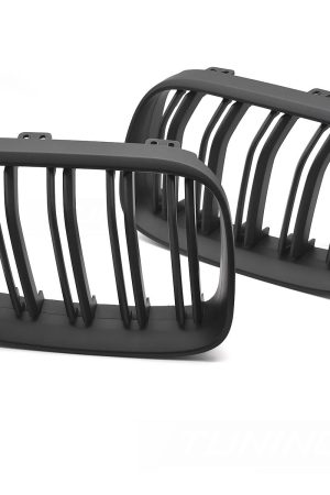 Griglia calandra anteriore BMW E92 / E93 LCI 2010-2013 Nero opaco 