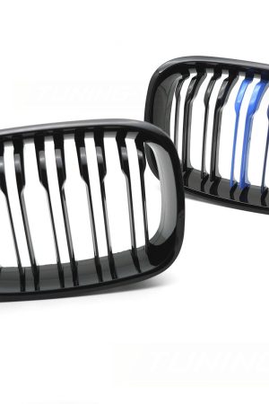 Griglia calandra anteriore BMW F20 / F21 2011-2014 Nero lucido Tricolor