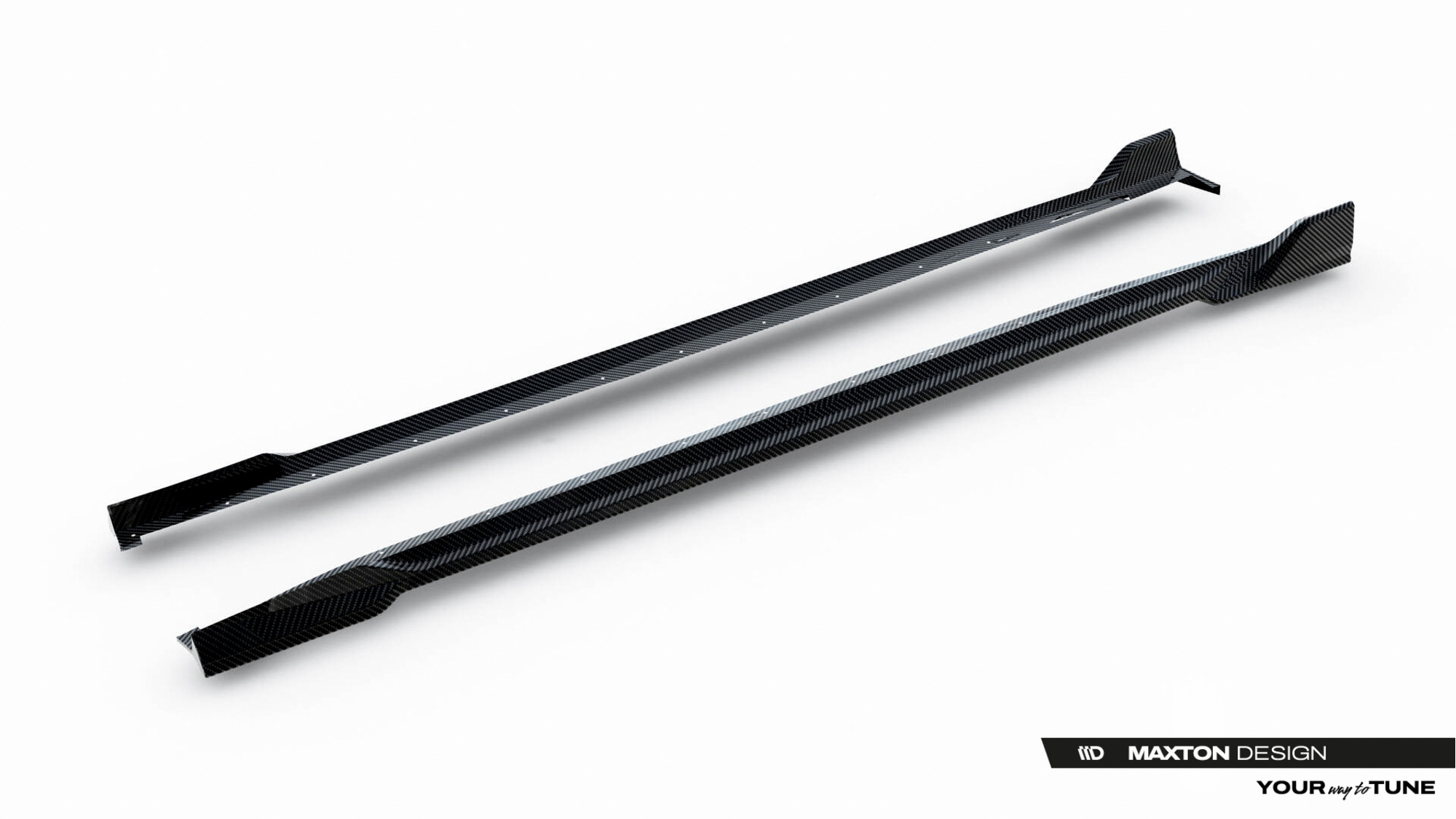 Estensioni minigonne in carbonio BMW X5 M-Pack G05 2018-2023 - immagine 7