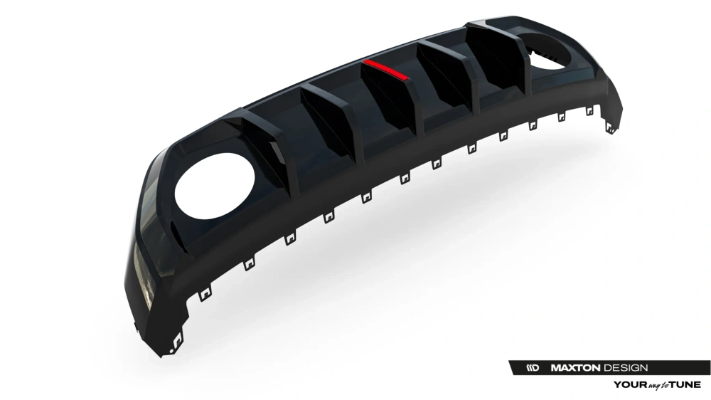 Sottoparaurti estrattore posteriore Audi RS3 Berlina 8Y Facelift 2024- - immagine 6