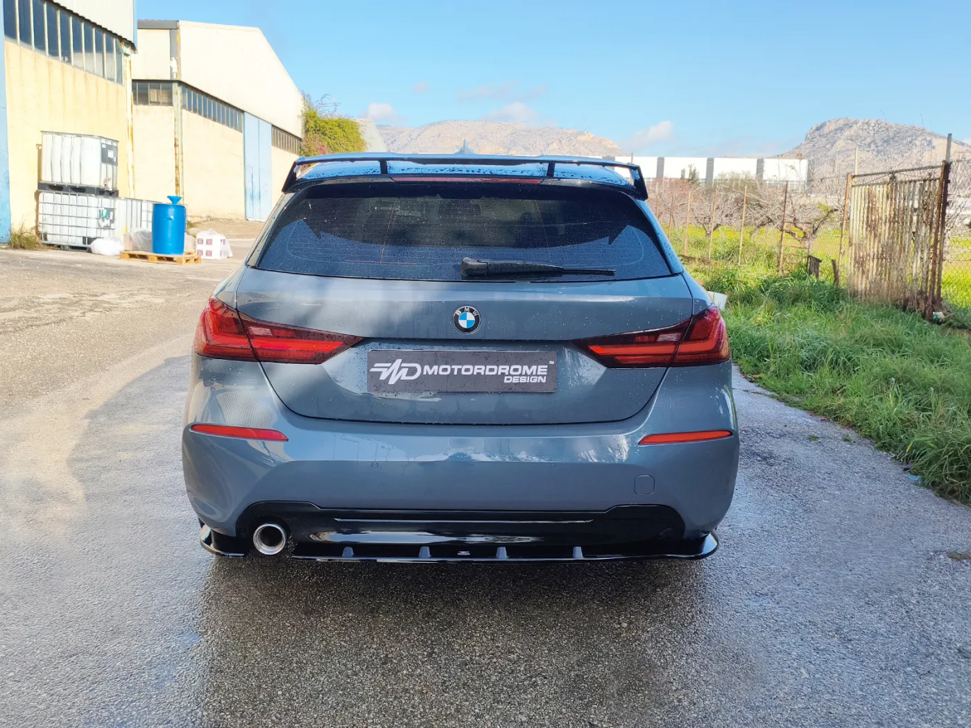 Sottoparaurti estrattore posteriore BMW Serie 1 F40 2019-2024 - immagine 2