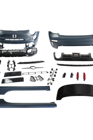 Kit estetico completo Fiat 500 2007-2015 Look ABARTH